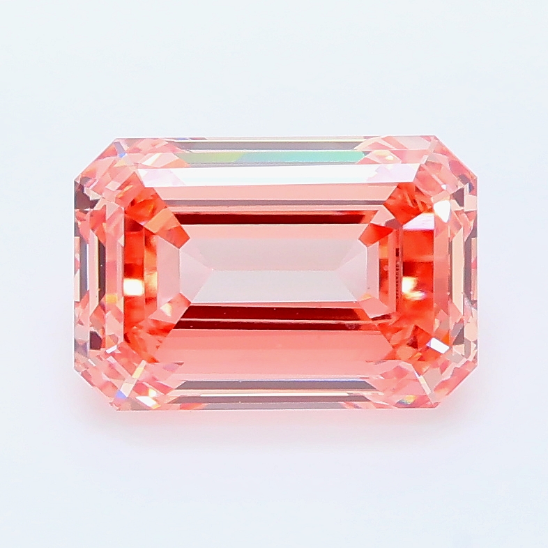 2.19ct Emerald lab grown diamond