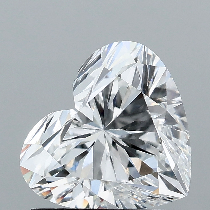 1.07ct Heart lab grown diamond