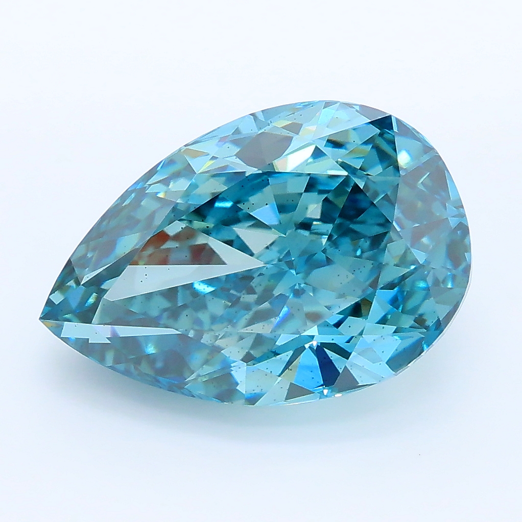 4.73ct Pear lab grown diamond