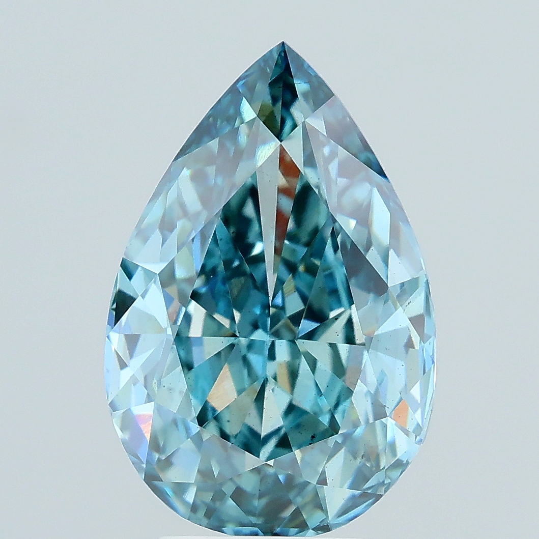 4.69ct Pear lab grown diamond