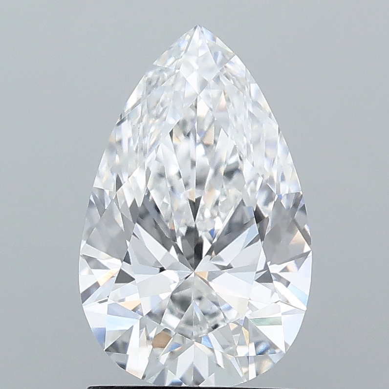 1.56ct Pear lab grown diamond