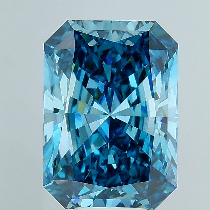 8.08ct Radiant lab grown diamond