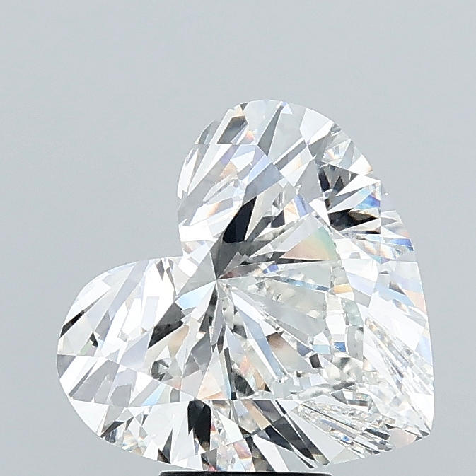 7.09ct Heart lab grown diamond