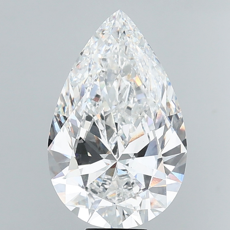 12.07ct Pear lab grown diamond