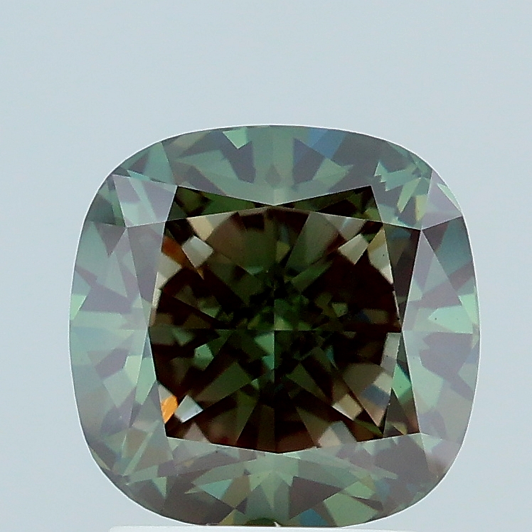 2.68ct Cushion lab grown diamond
