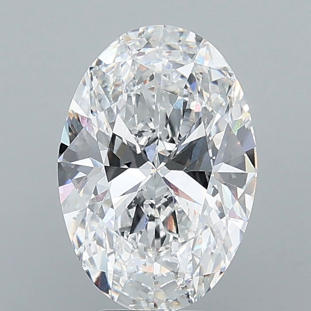 6.50ct Oval lab grown diamond