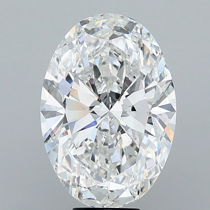 9.09ct Oval lab grown diamond