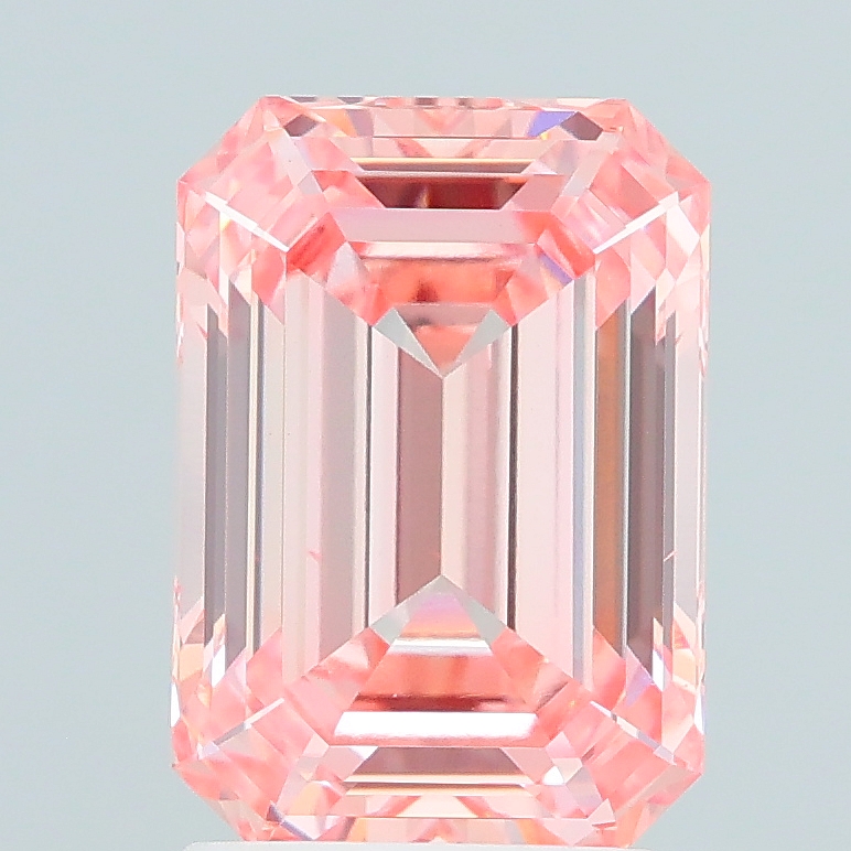 2.54ct Emerald lab grown diamond
