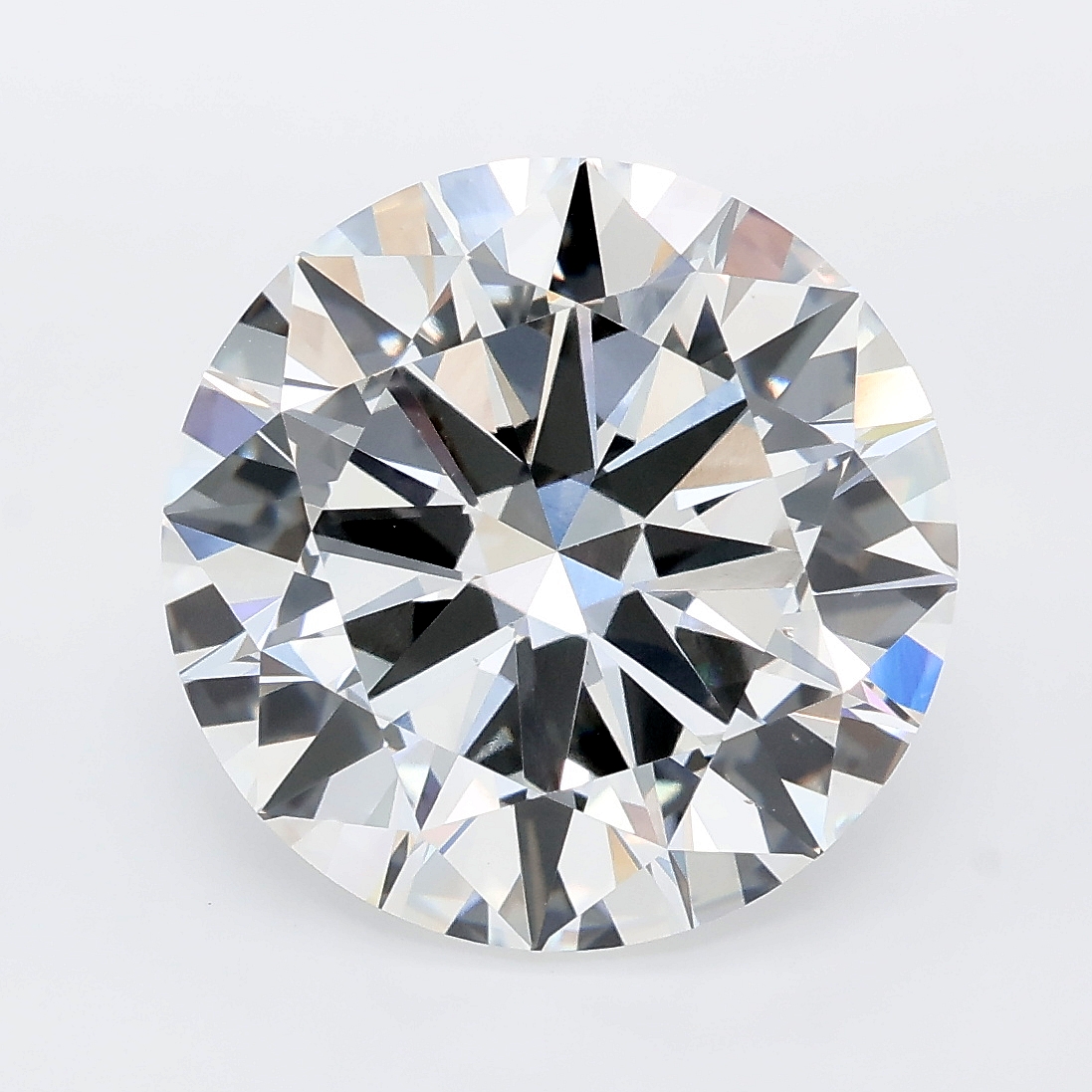 6.39ct Round lab grown diamond