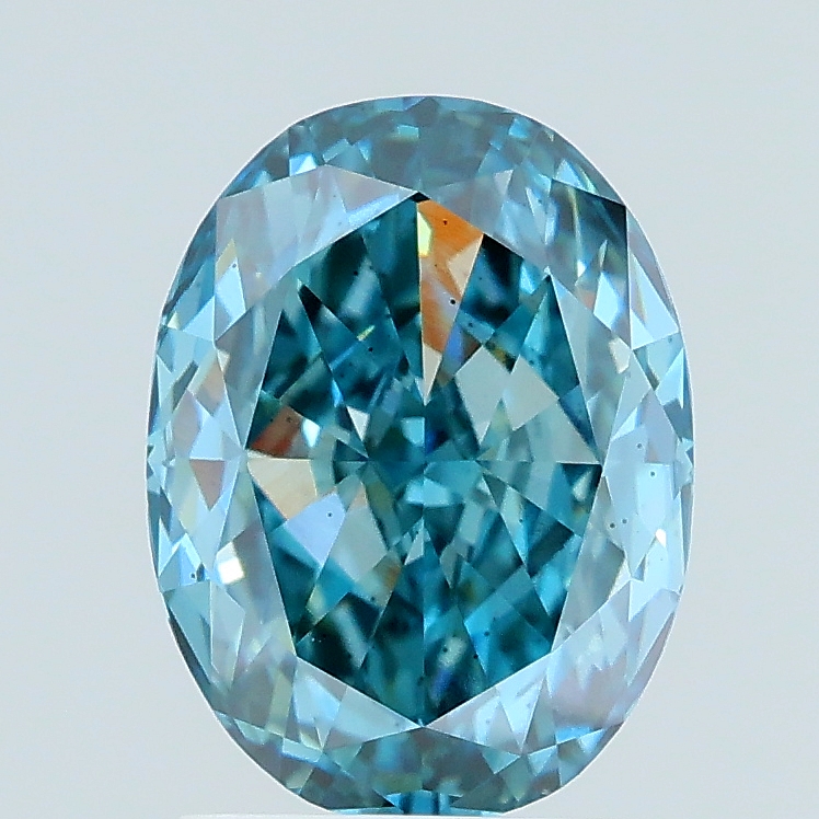 2.06ct Oval lab grown diamond