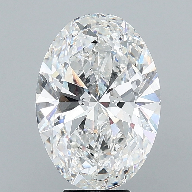 7.07ct Oval lab grown diamond