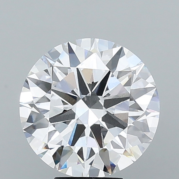 6.55ct Round lab grown diamond