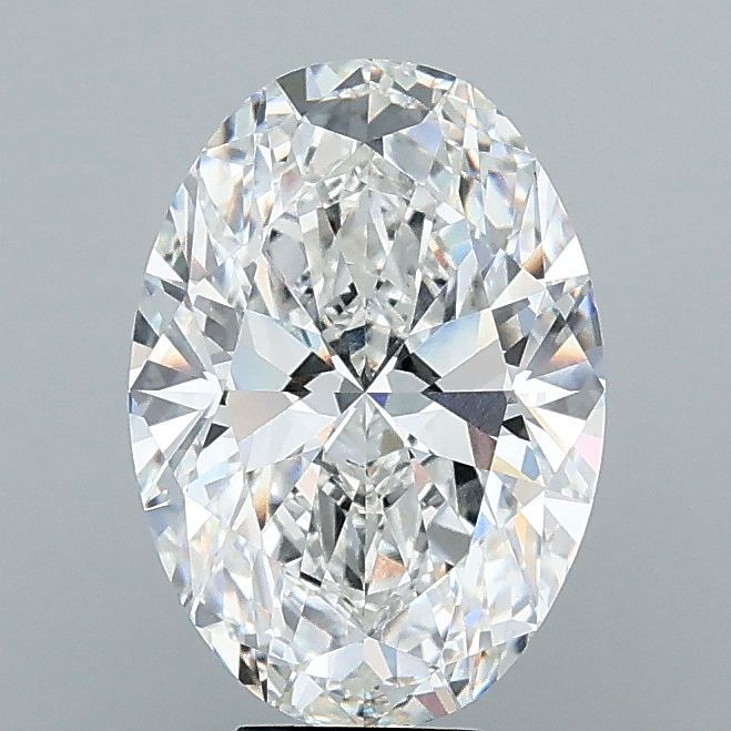 8.06ct Oval lab grown diamond