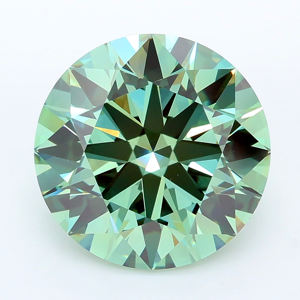 5.55ct Round lab grown diamond