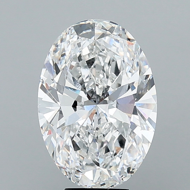 7.03ct Oval lab grown diamond