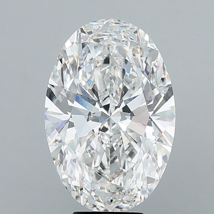 7.59ct Oval lab grown diamond