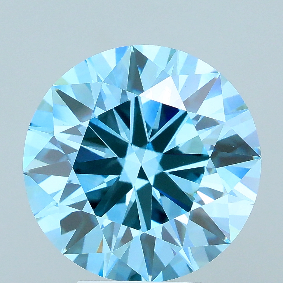 5.01ct Round lab grown diamond