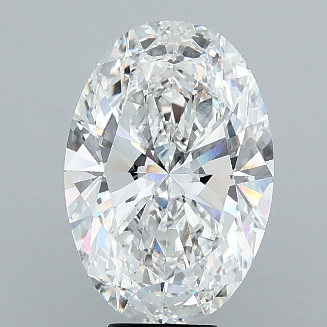 8.07ct Oval lab grown diamond