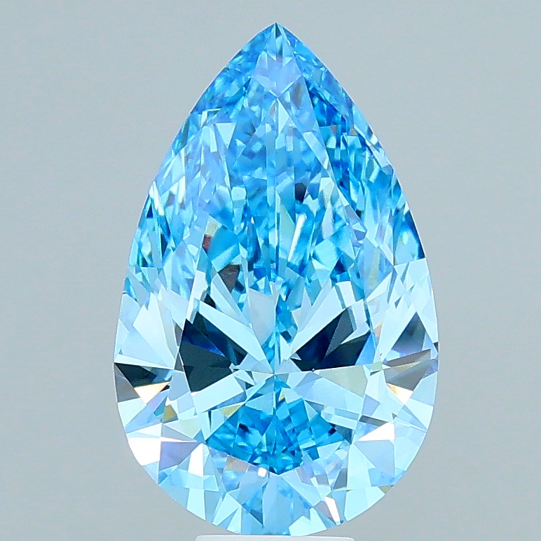 10.10ct Pear lab grown diamond
