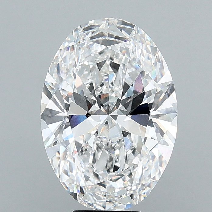 8.57ct Oval lab grown diamond