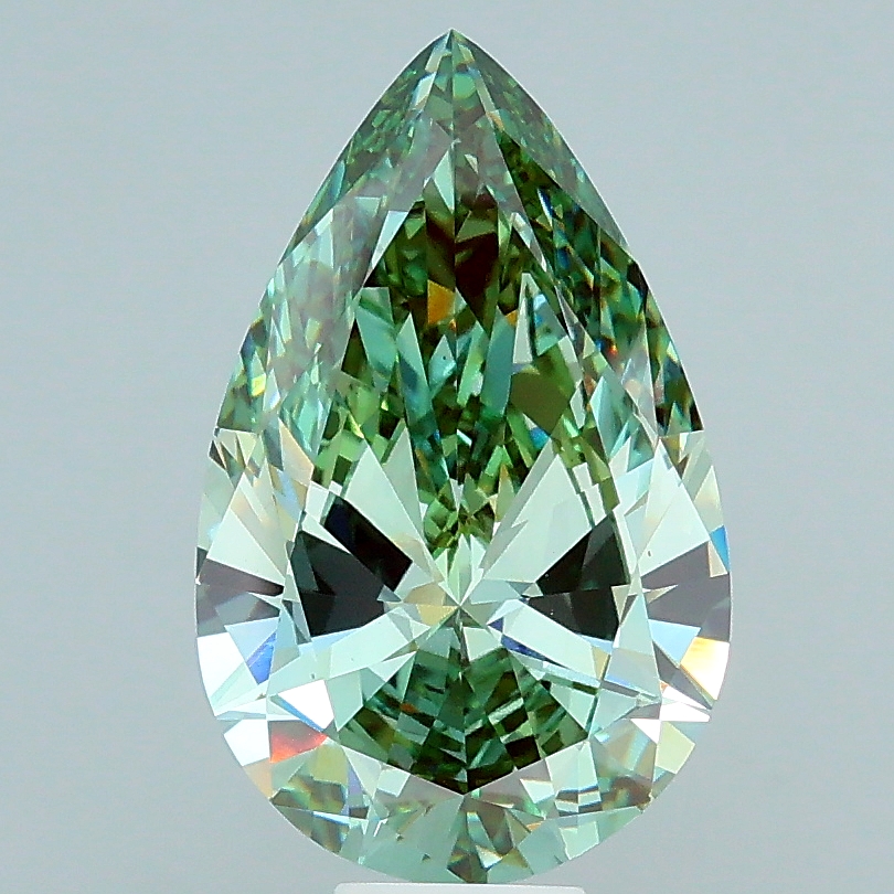 11.01ct Pear lab grown diamond