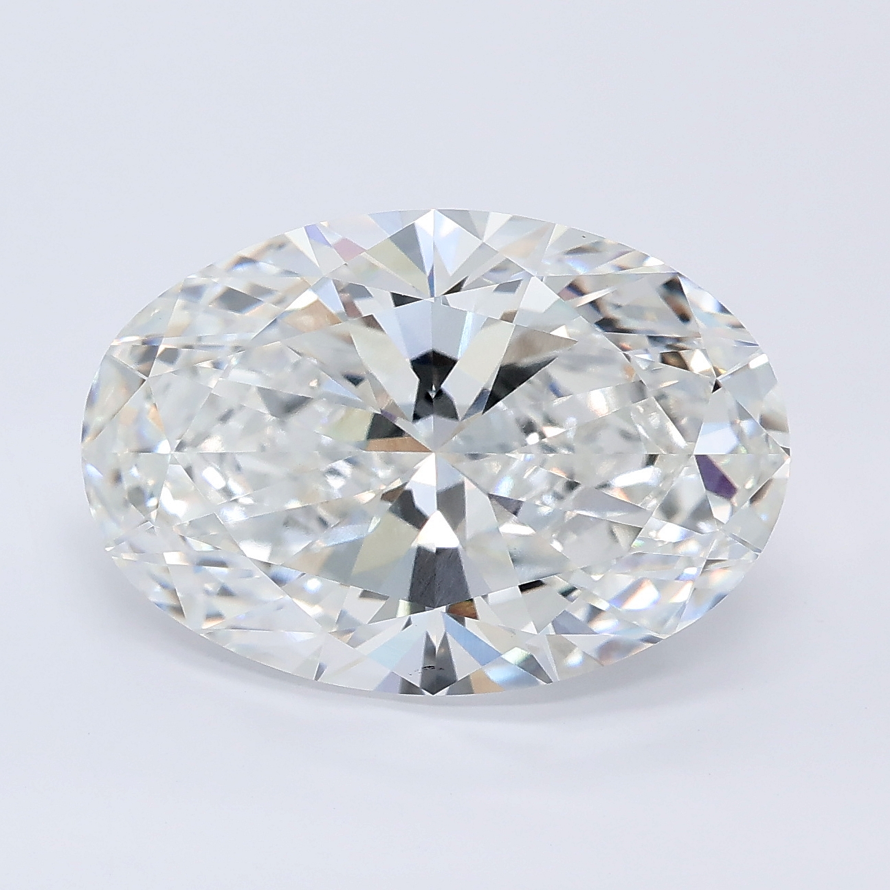 7.03ct Oval lab grown diamond