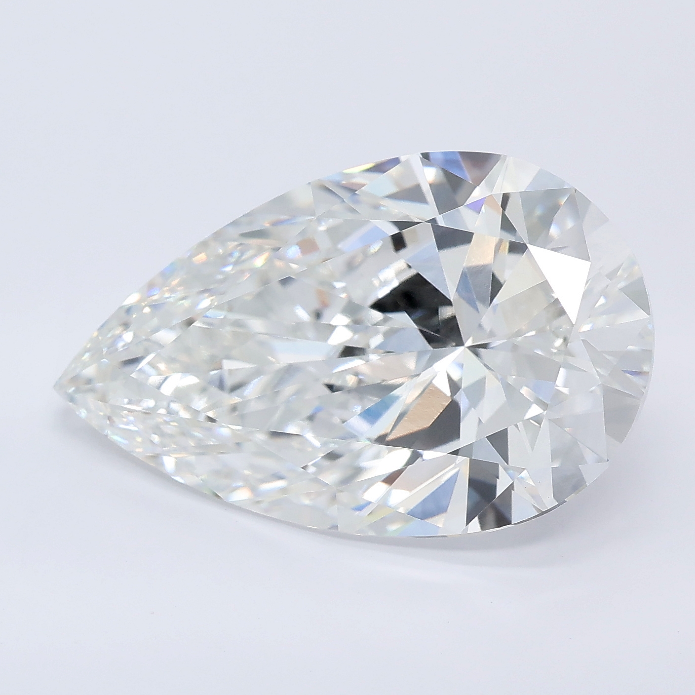 9.02ct Pear lab grown diamond
