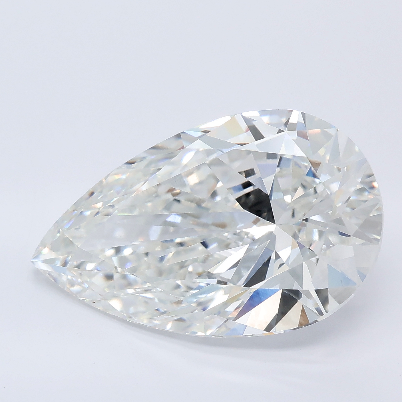 9.58ct Pear lab grown diamond