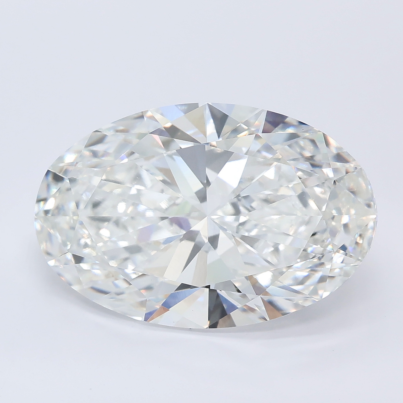 9.03ct Oval lab grown diamond