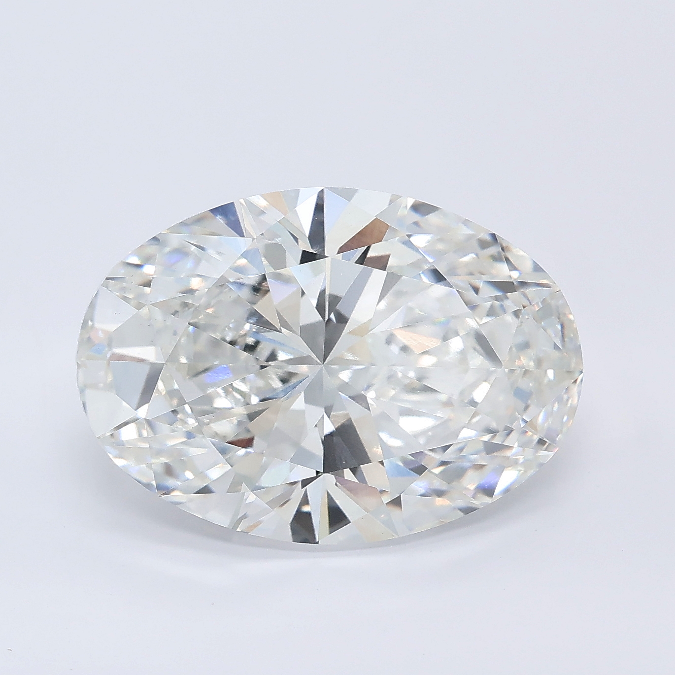 7.05ct Oval lab grown diamond