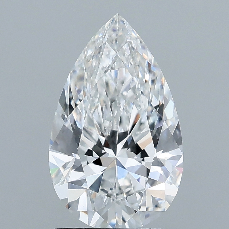 1.57ct Pear lab grown diamond