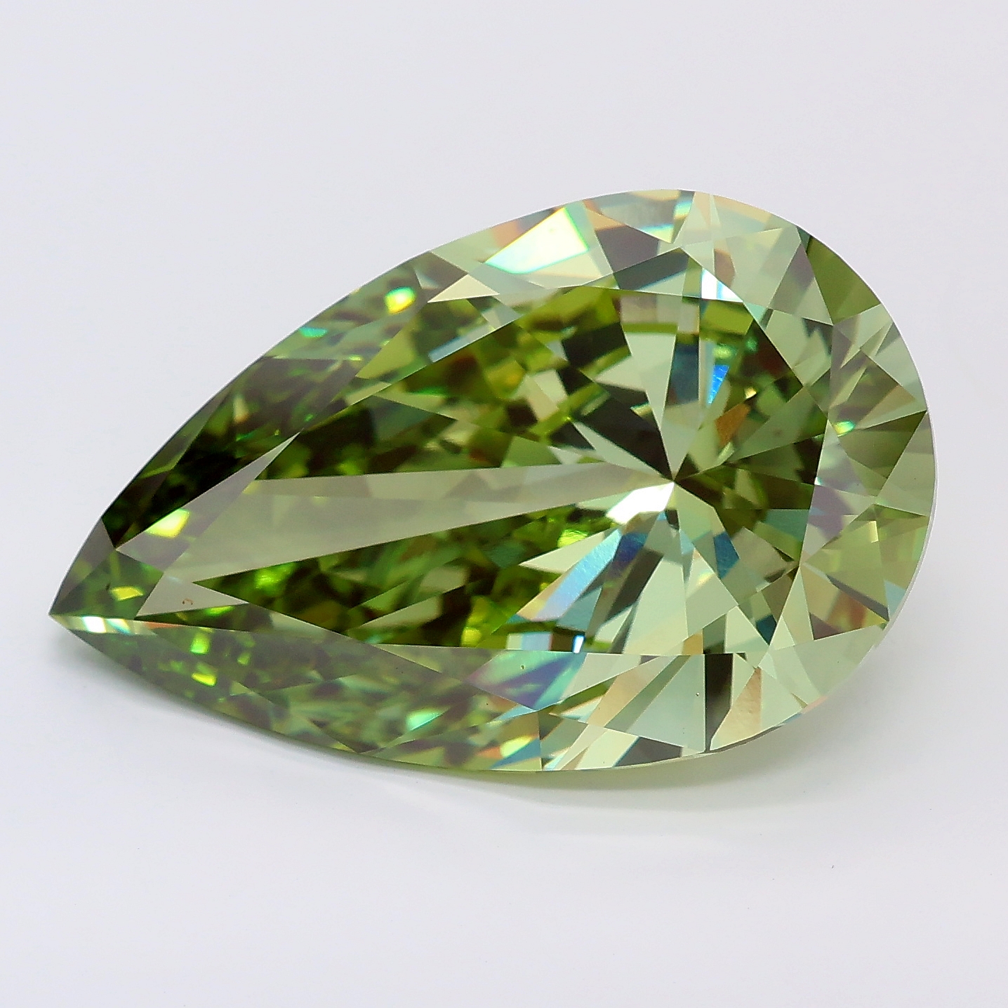 10.05ct Pear lab grown diamond