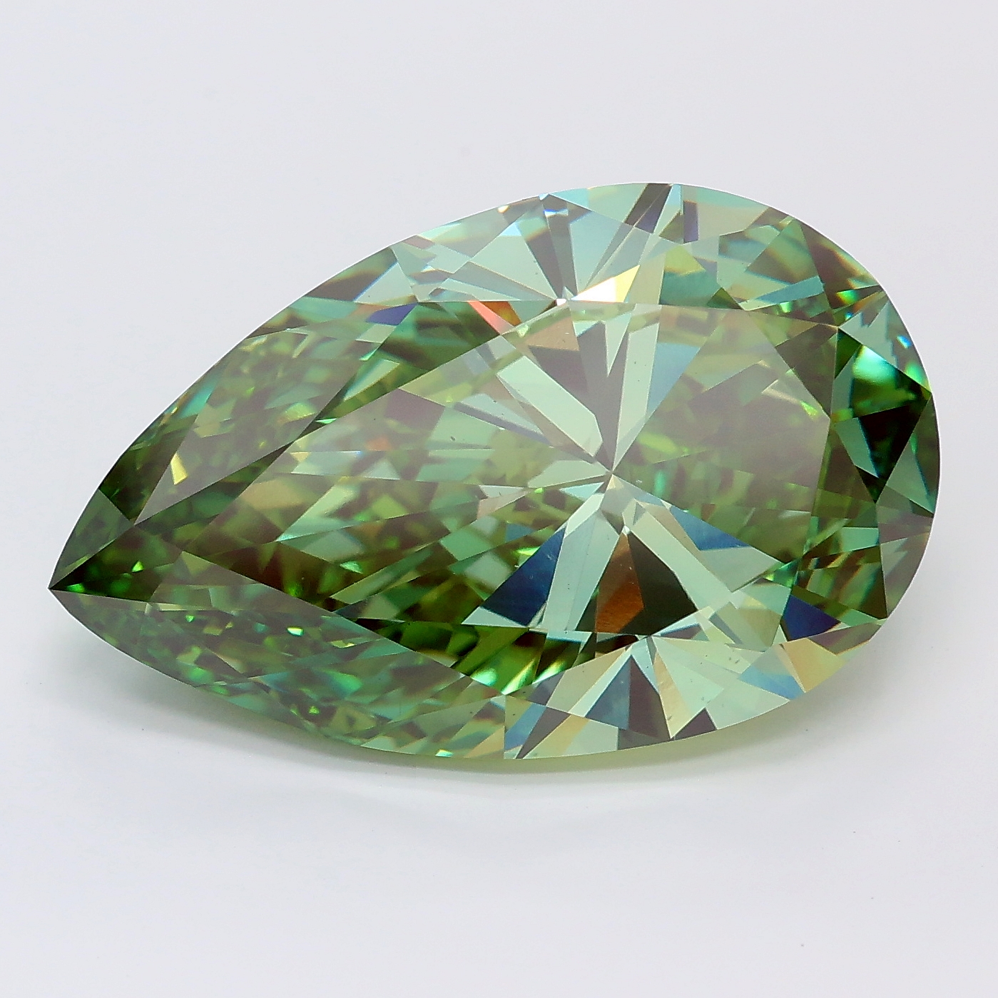 10.04ct Pear lab grown diamond