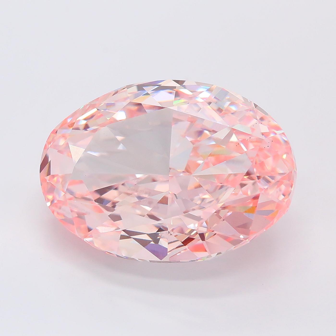11.64ct Oval lab grown diamond