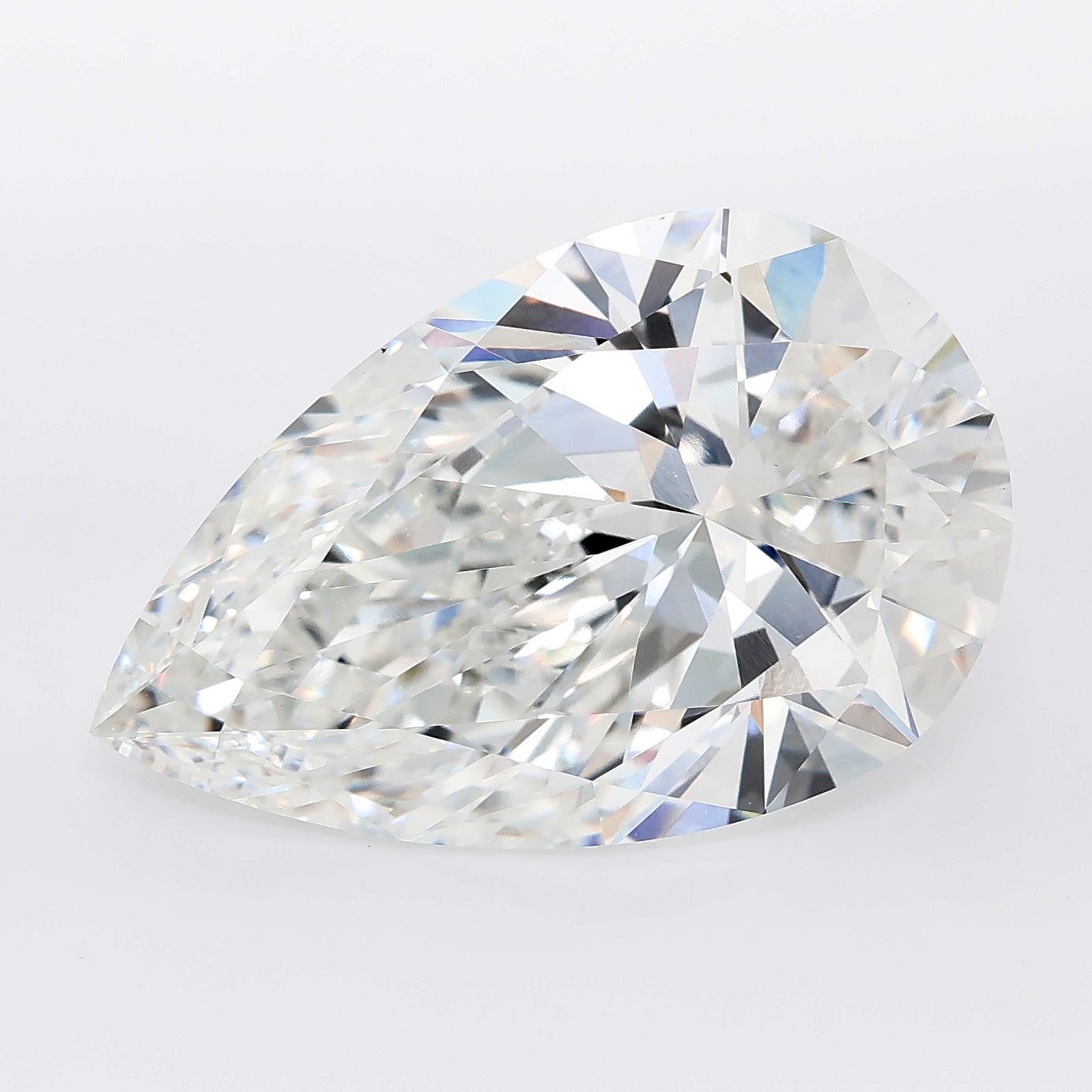 8.55ct Pear lab grown diamond