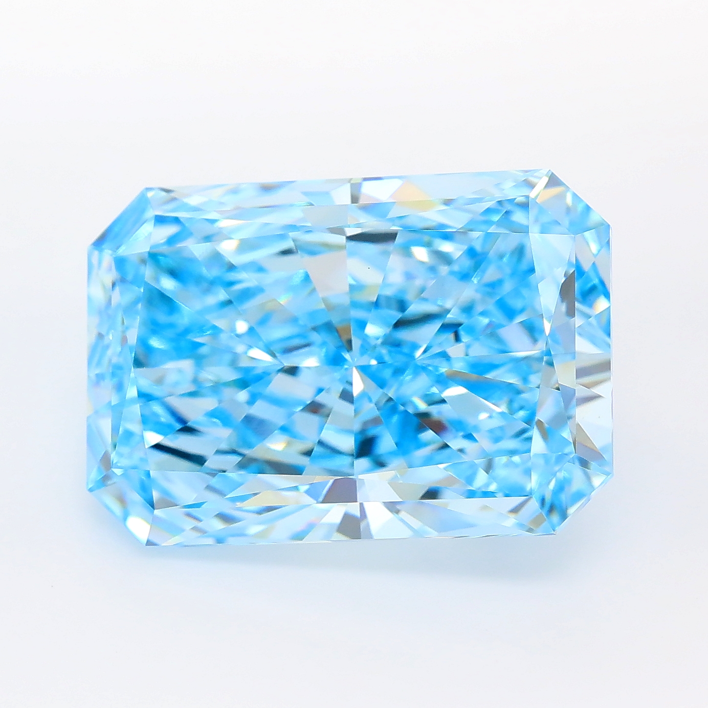 10.01ct Radiant lab grown diamond