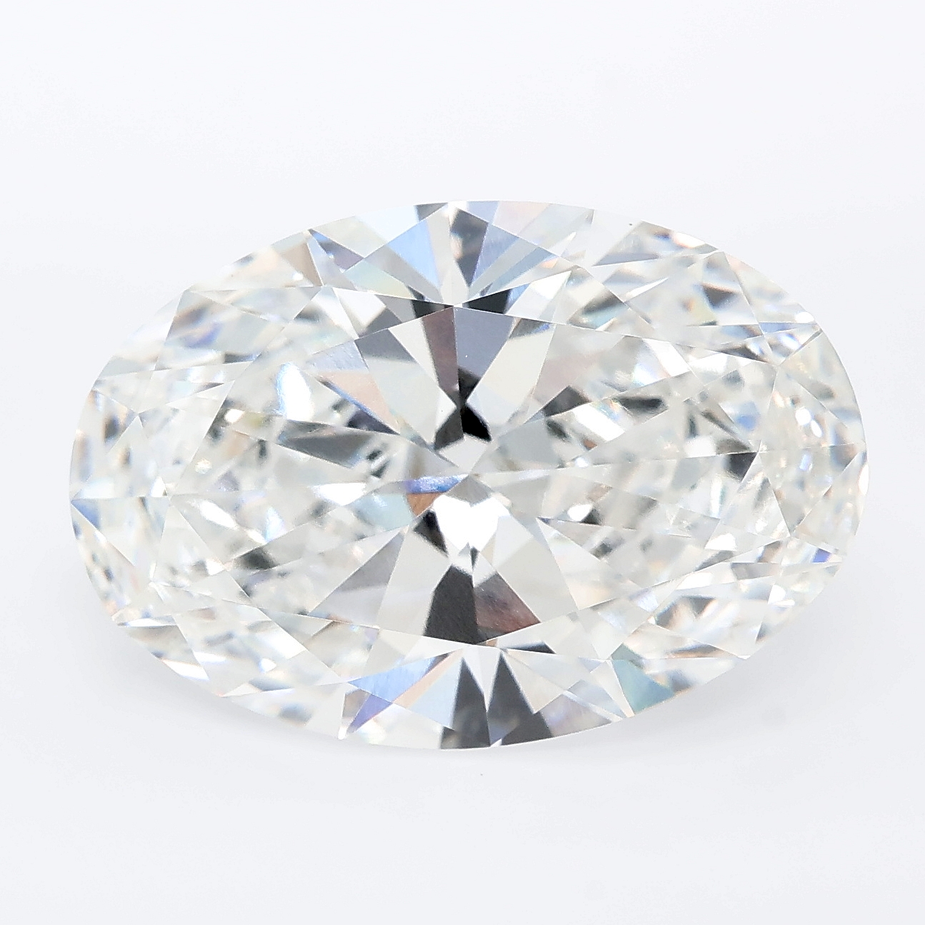 8.04ct Oval lab grown diamond