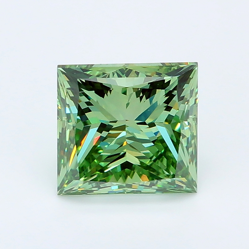 2.00ct Princess lab grown diamond
