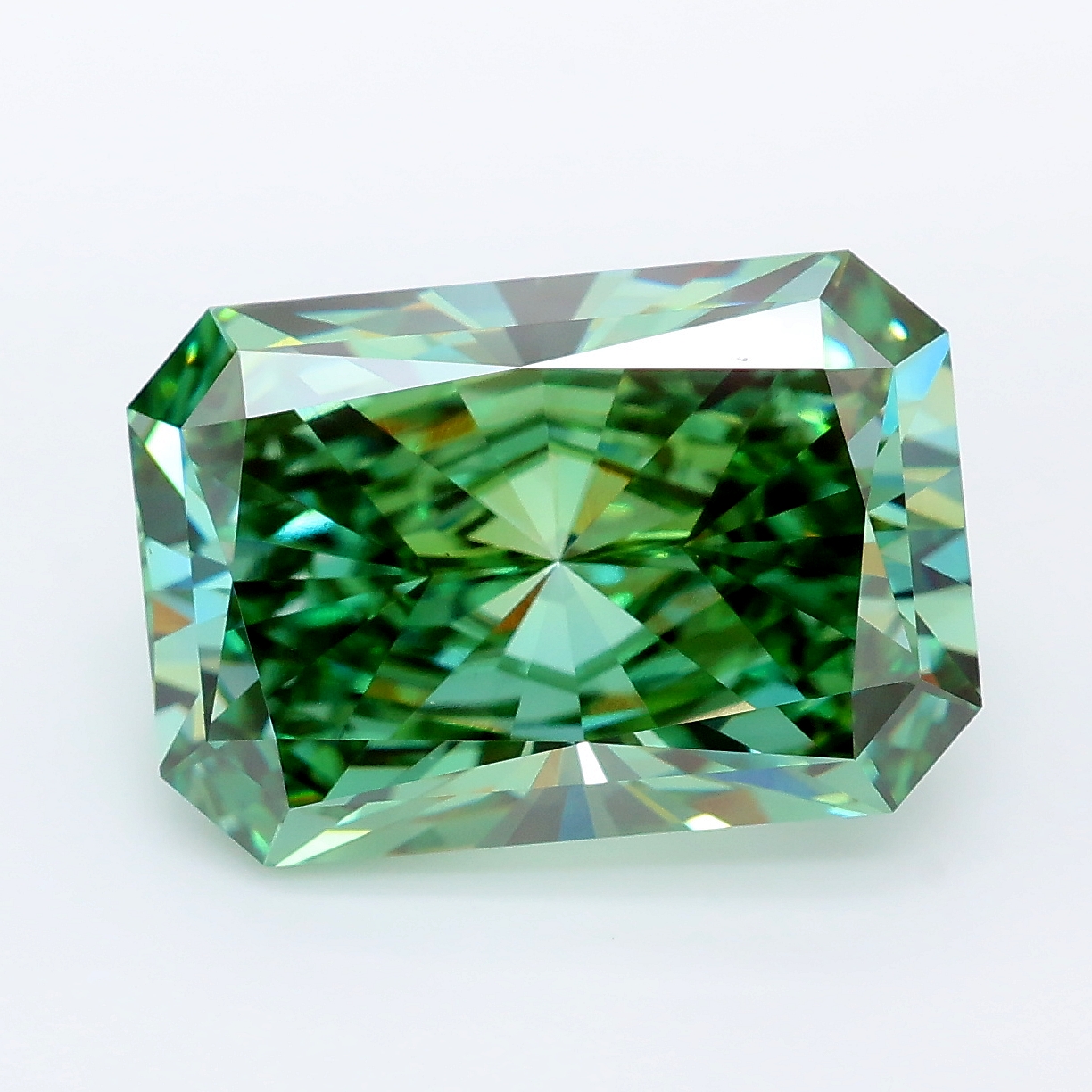 7.26ct Radiant lab grown diamond