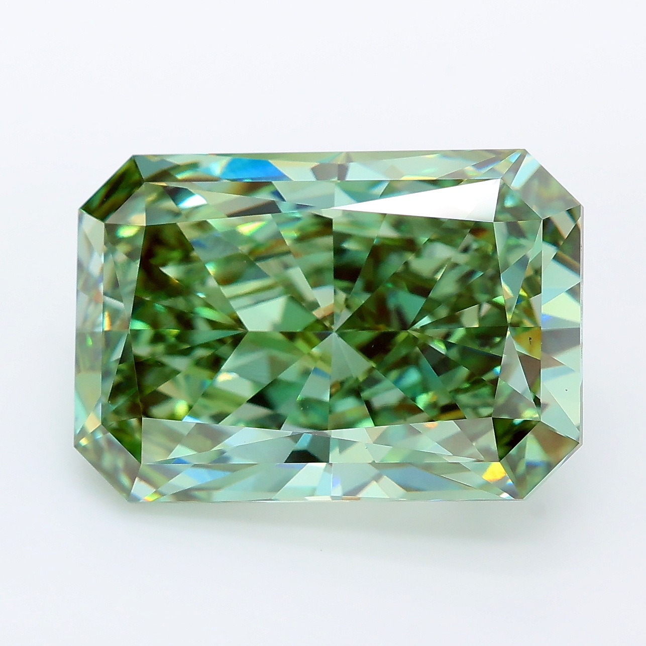 9.55ct Radiant lab grown diamond