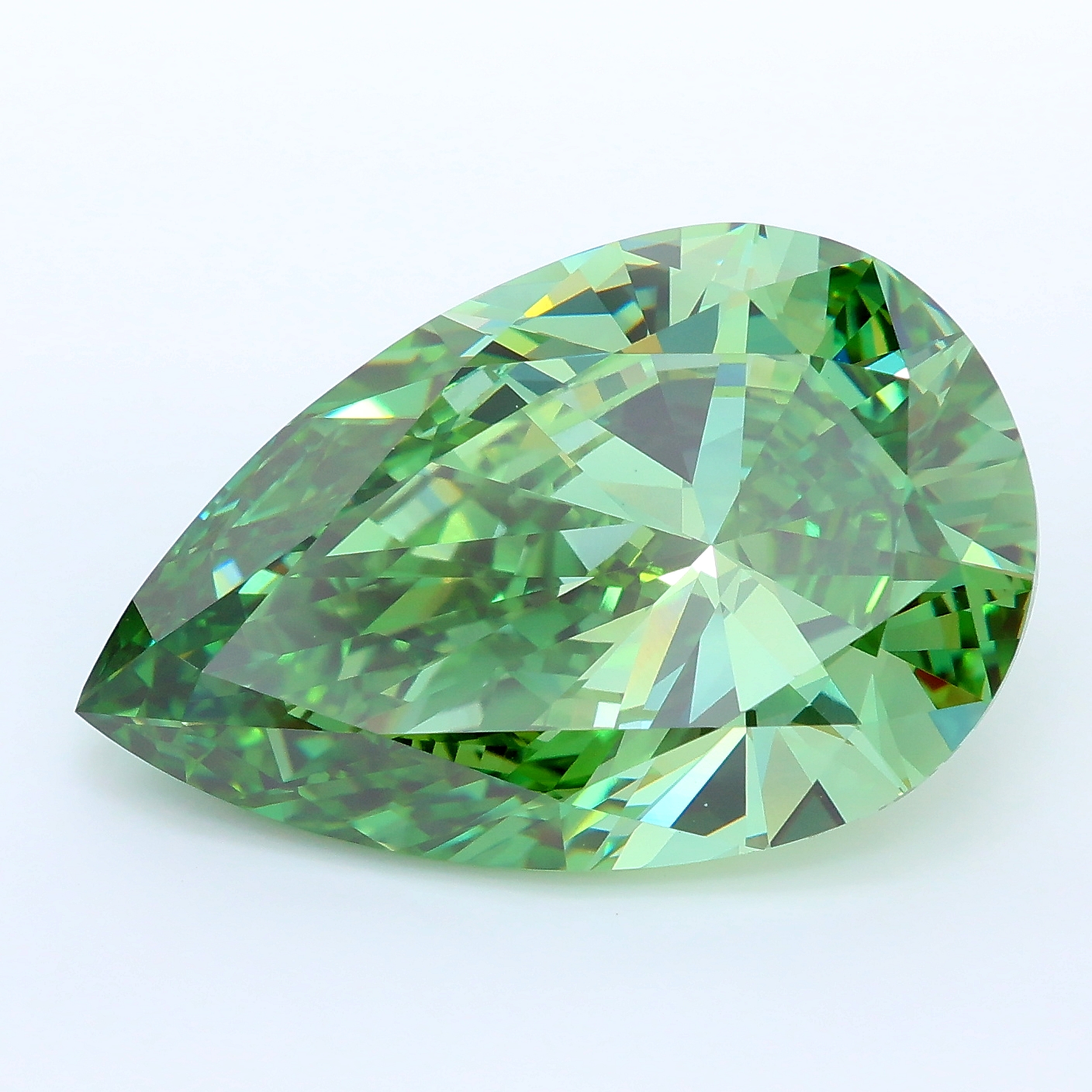 10.01ct Pear lab grown diamond