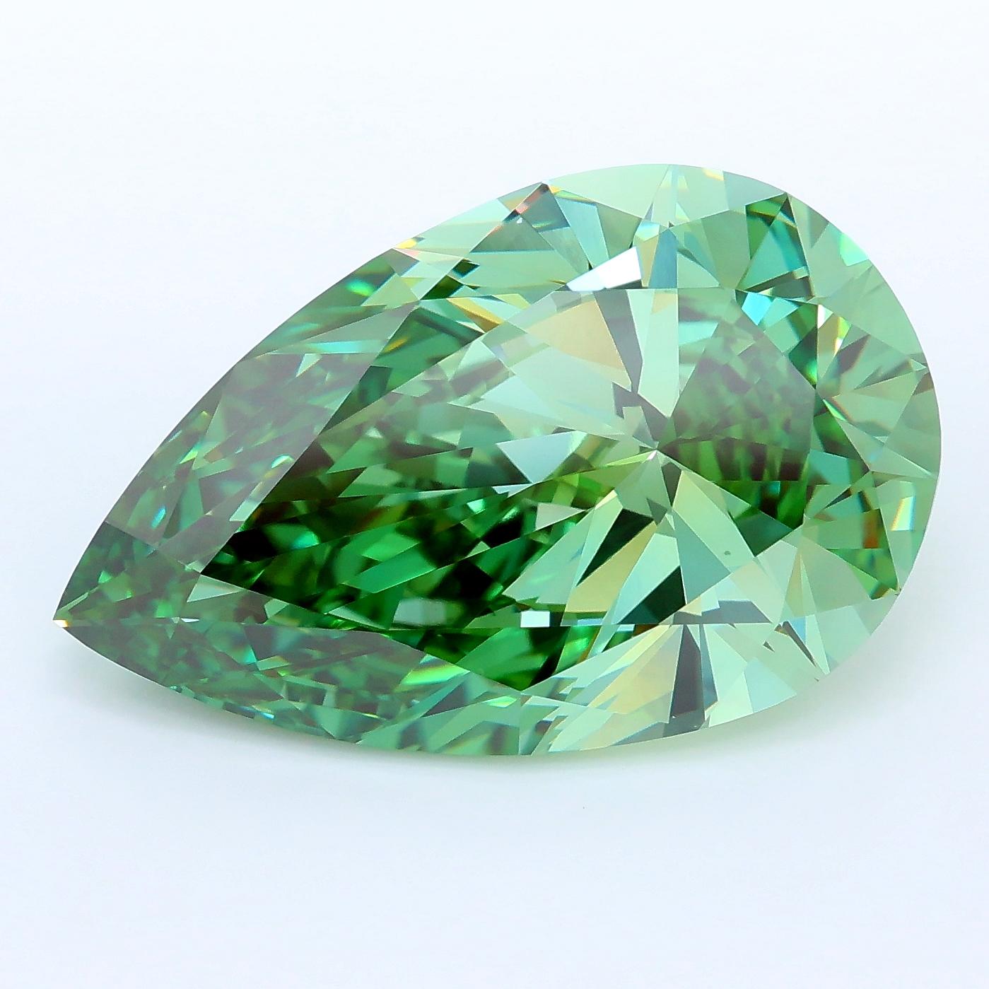 10.00ct Pear lab grown diamond