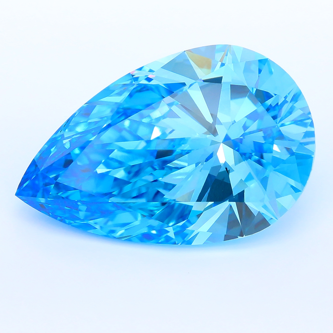 10.08ct Pear lab grown diamond