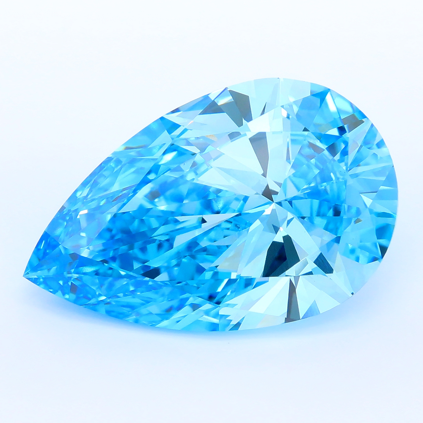 10.53ct Pear lab grown diamond