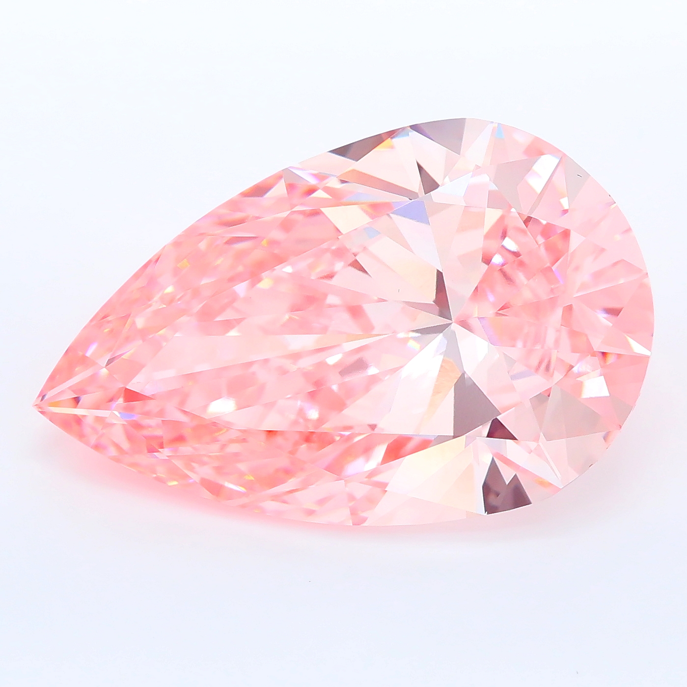 10.09ct Pear lab grown diamond