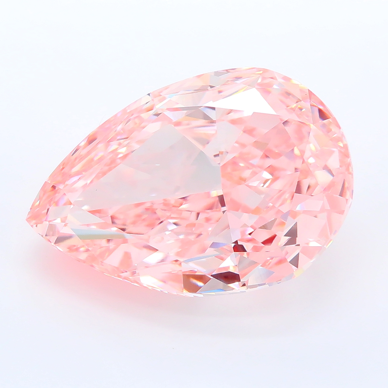 10.26ct Pear lab grown diamond