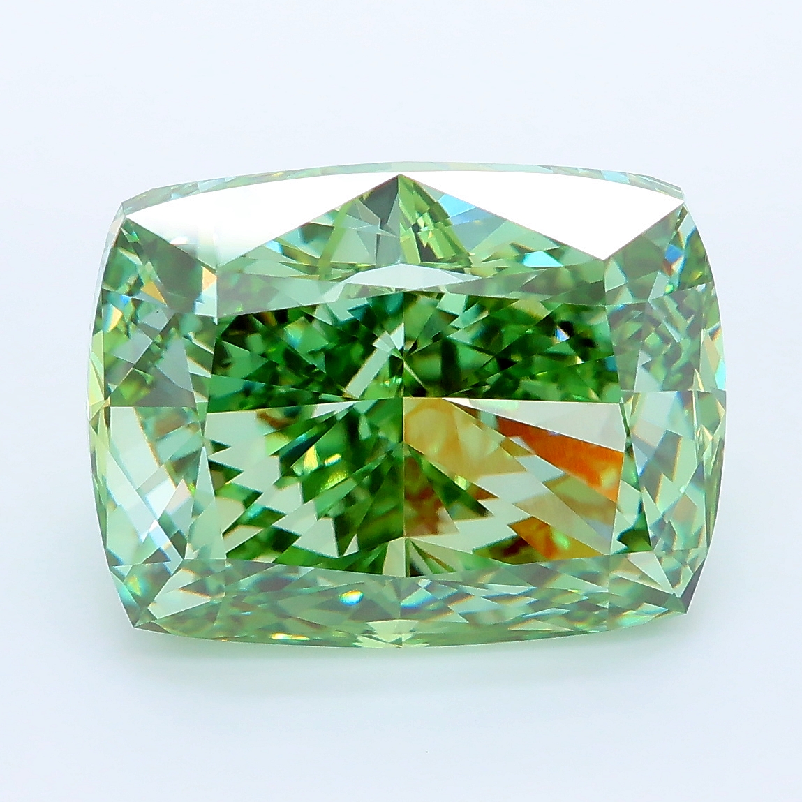 9.14ct Cushion lab grown diamond