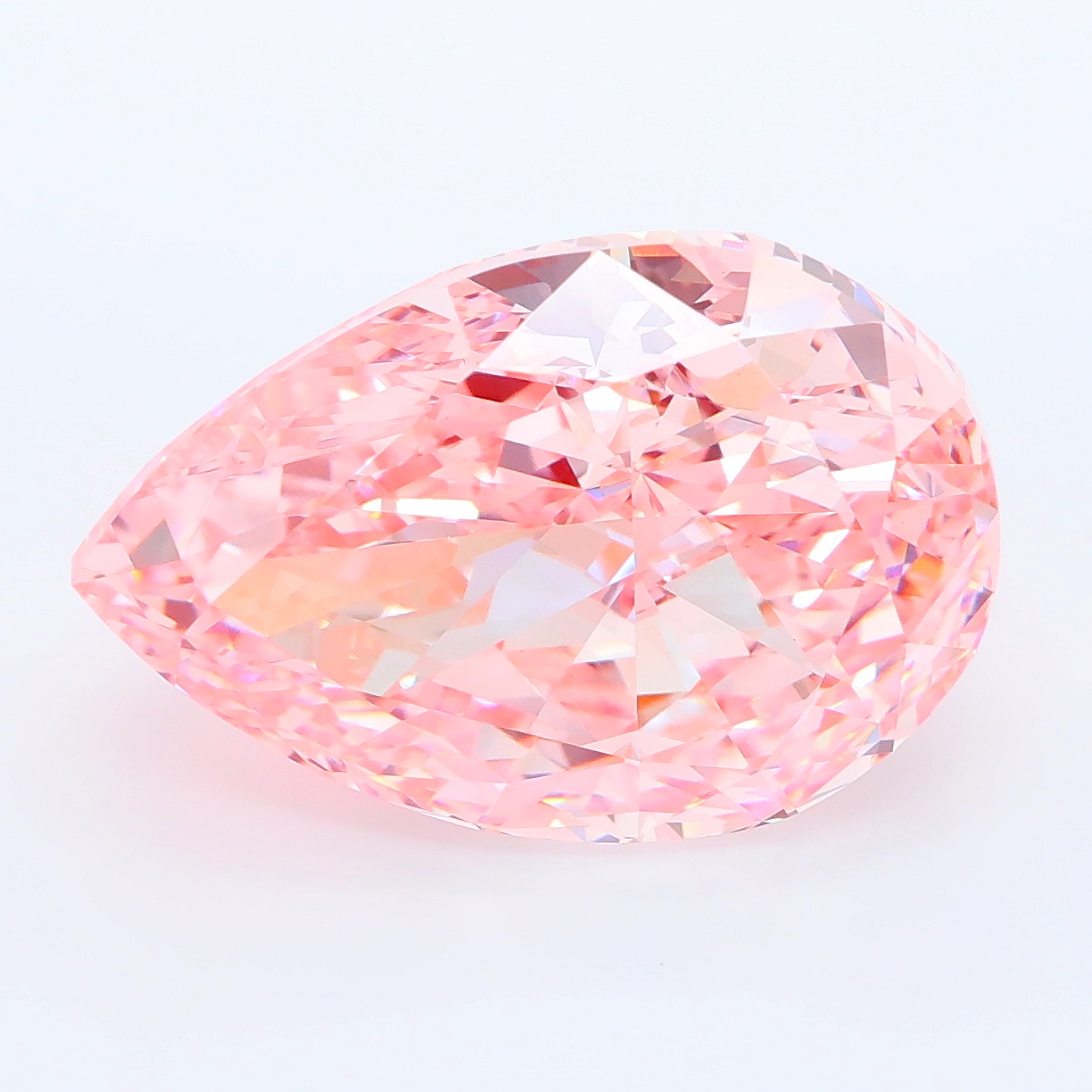 8.57ct Pear lab grown diamond