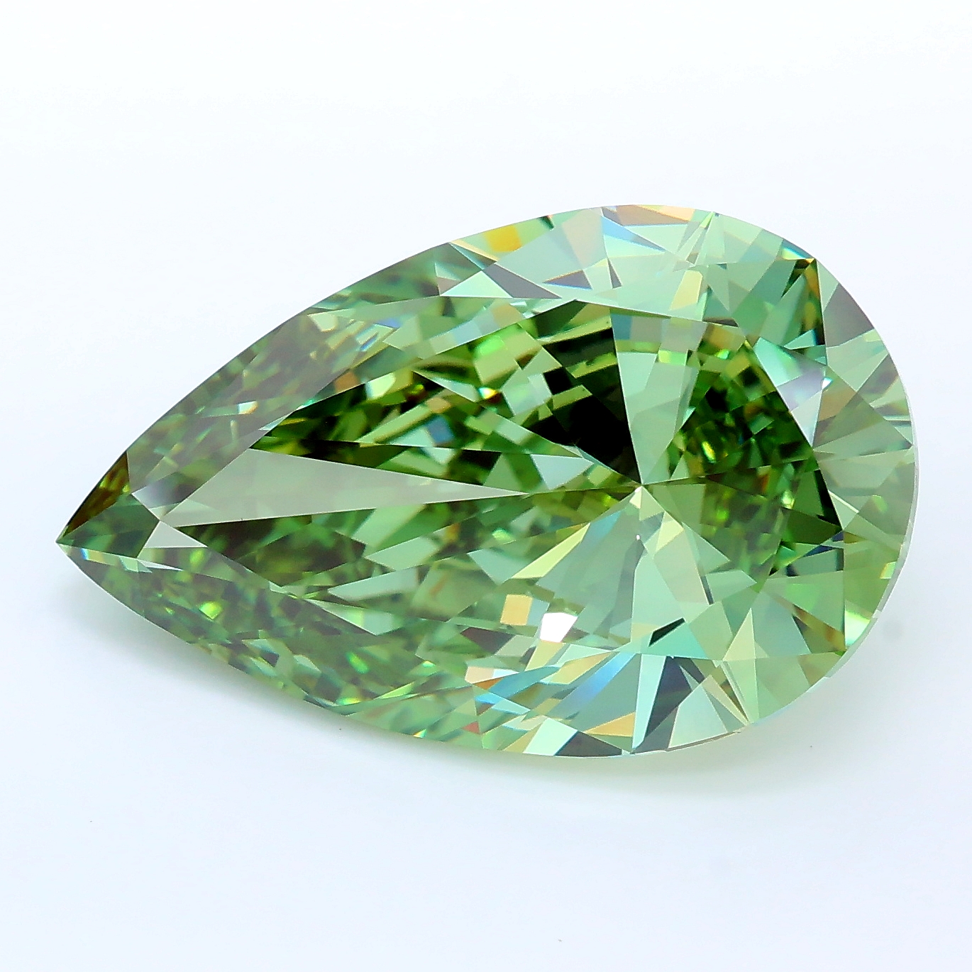 10.02ct Pear lab grown diamond