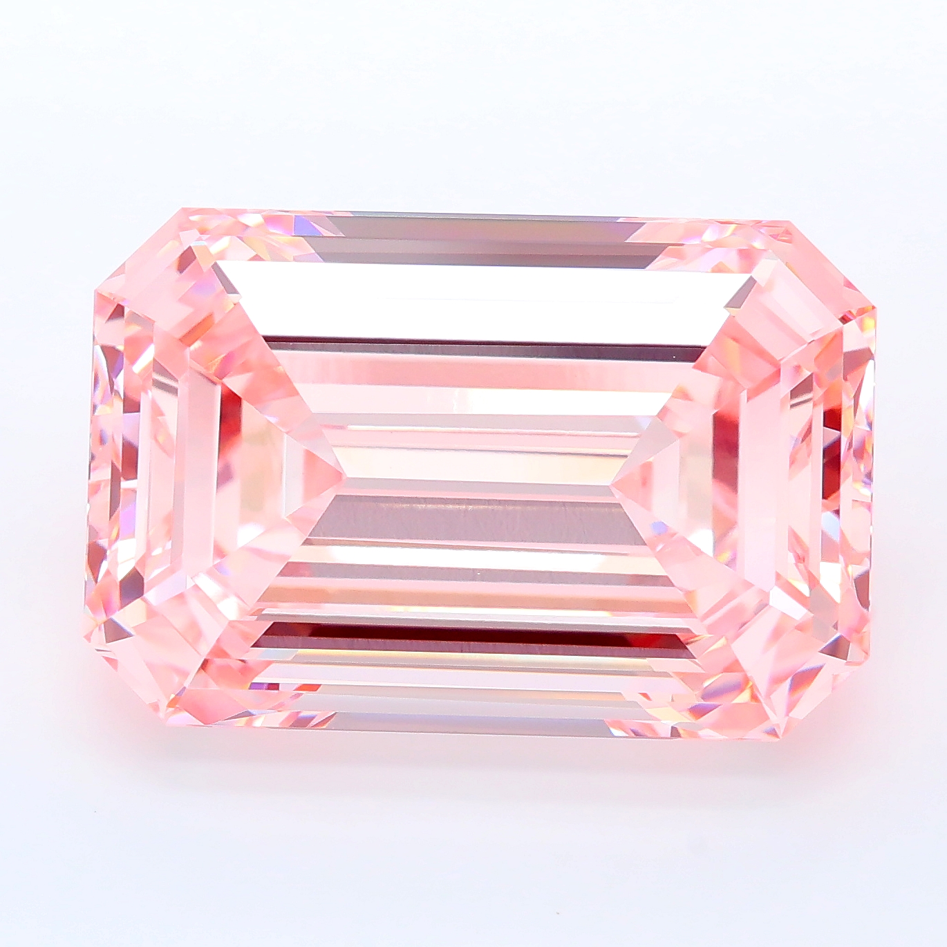 15.57ct Emerald lab grown diamond